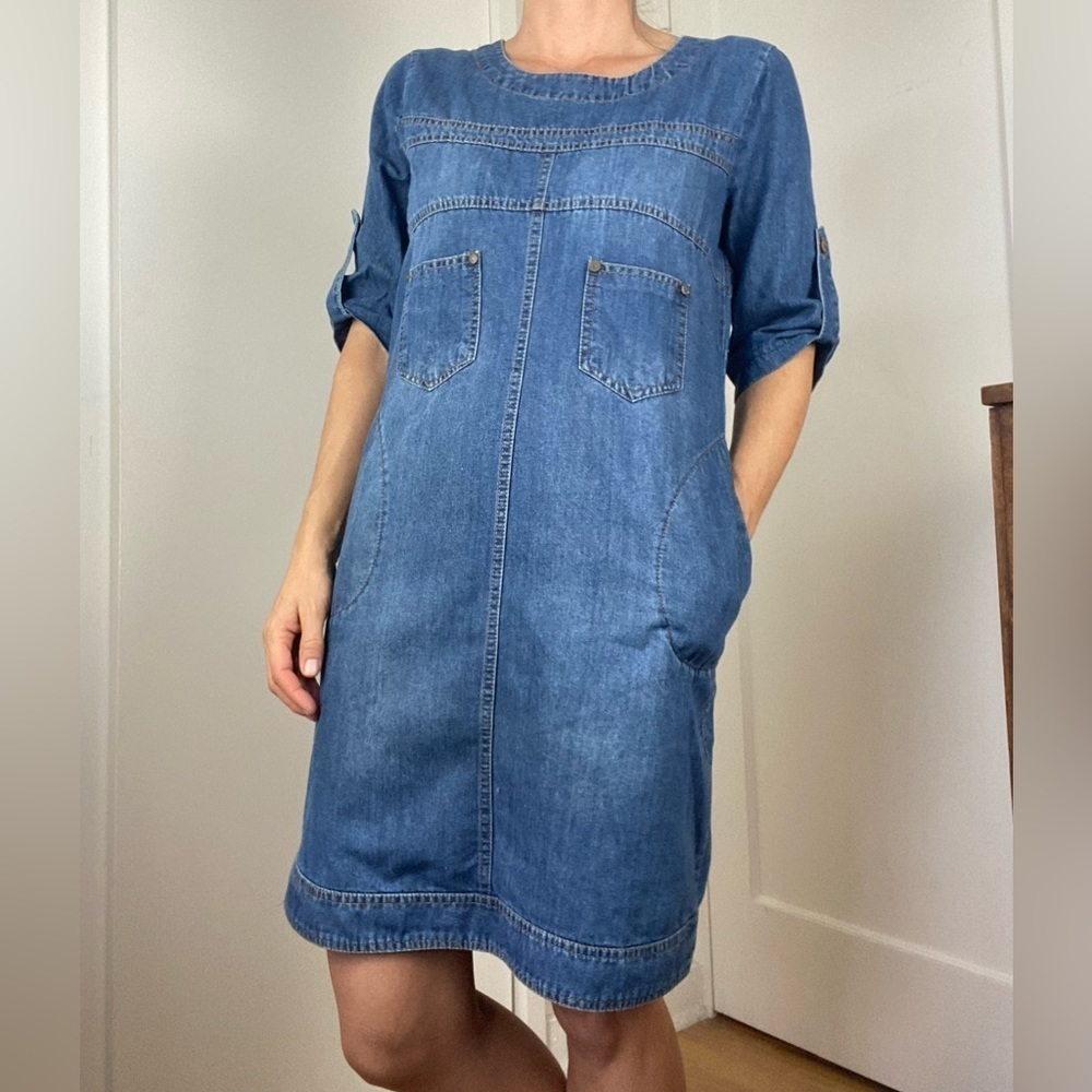 Philipp Plein Switzerland Denim Dress Size Medium